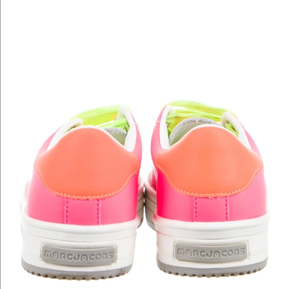 Marc jacobs neon leather sneakers 7 - Picture 3 of 4
